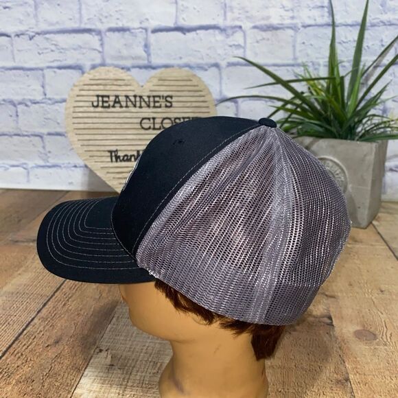 Vortex Gray Black Snapback Adjustable Hat - Picture 6 of 9